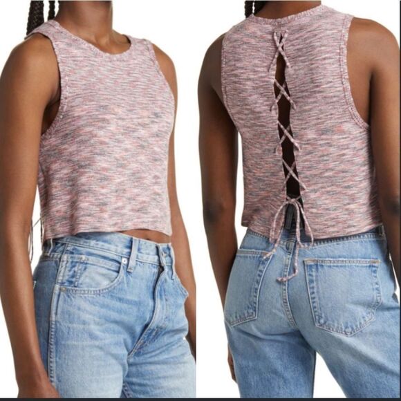 🐢 Free People Best of Us Sweater Tank Size XS - Picture 1 of 15